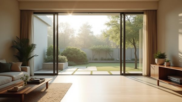 Subtilité et lumière : comment sublimer l'espace avec des portes vitrées